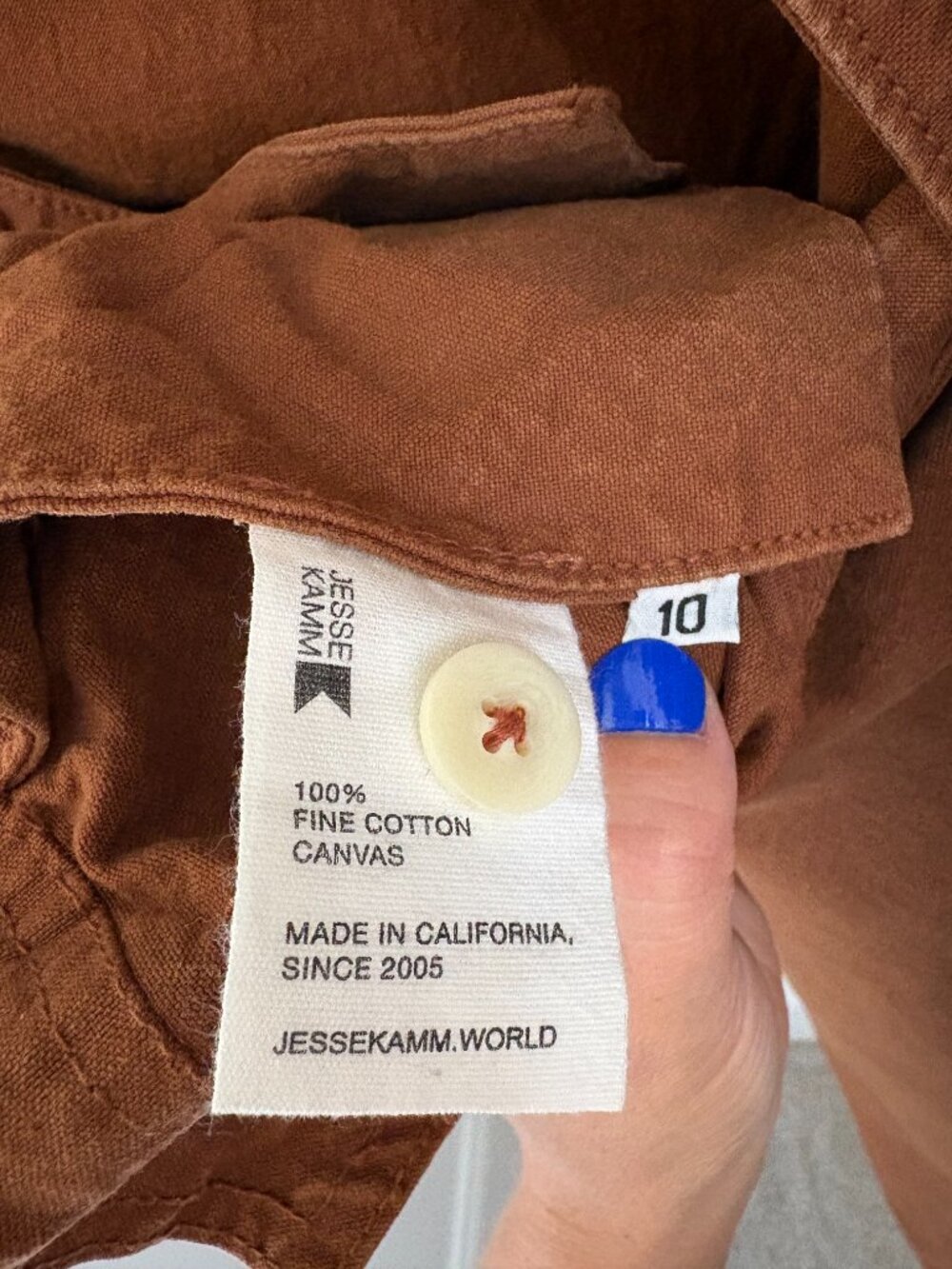 Jesse Kamm Pants — Wide-Leg Trousers, Tone 34, Size 10 - Picture 6 of 6